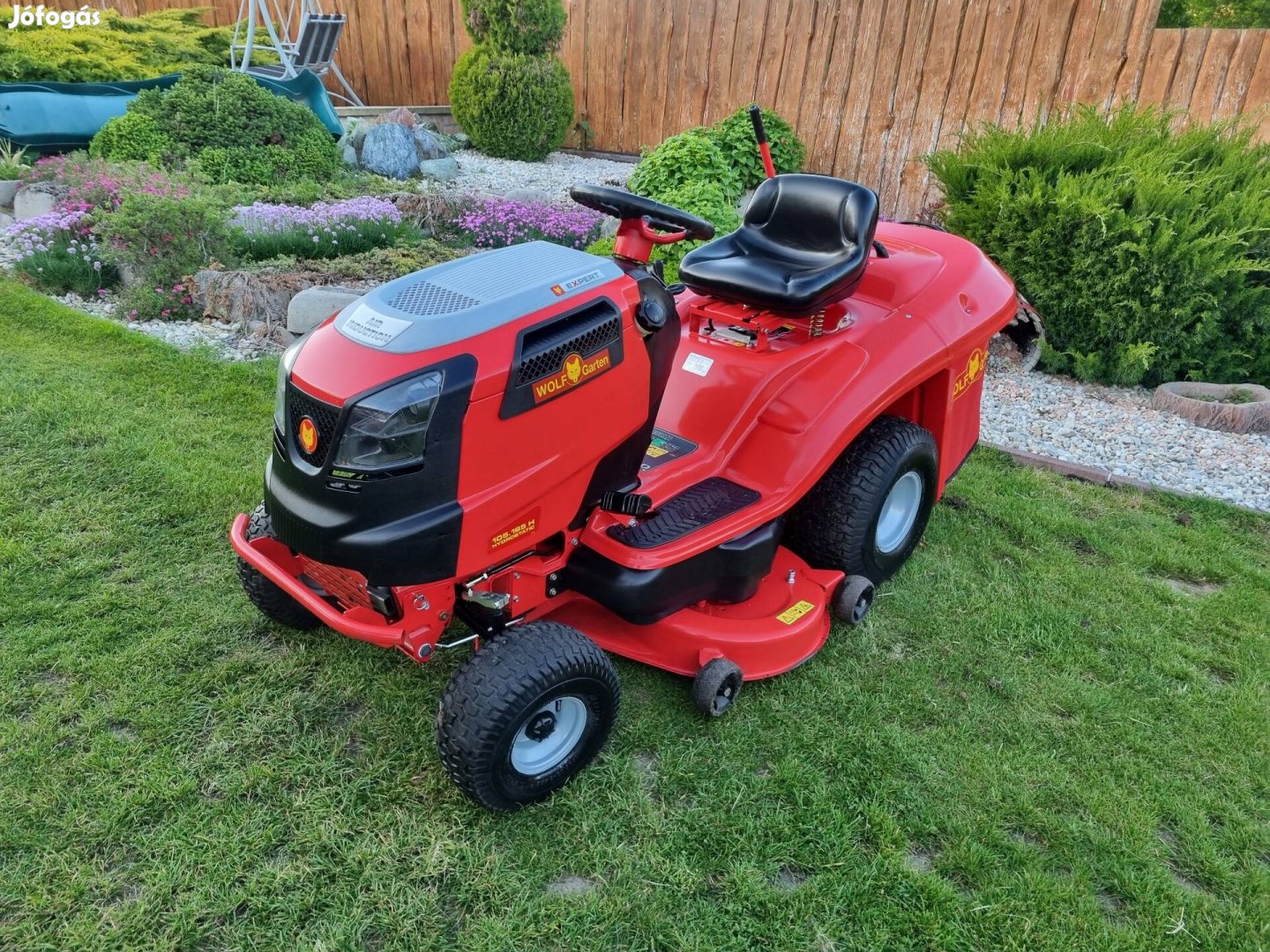 Wolf Garten fűnyírótraktor 18,5hp fűnyíró traktor eladó 