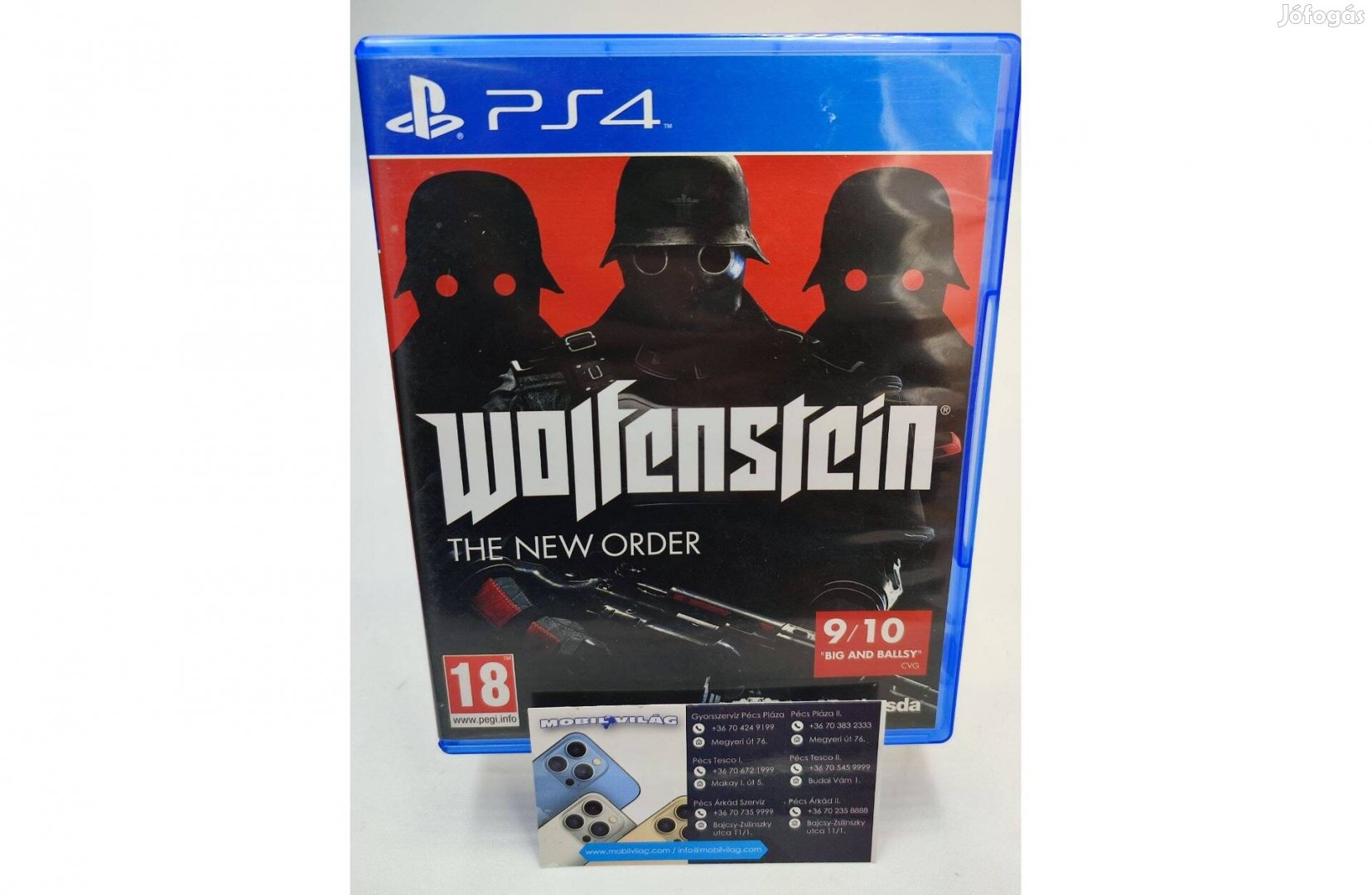 Wolfenstei The New Order PS4 Garanciával #konzl0156