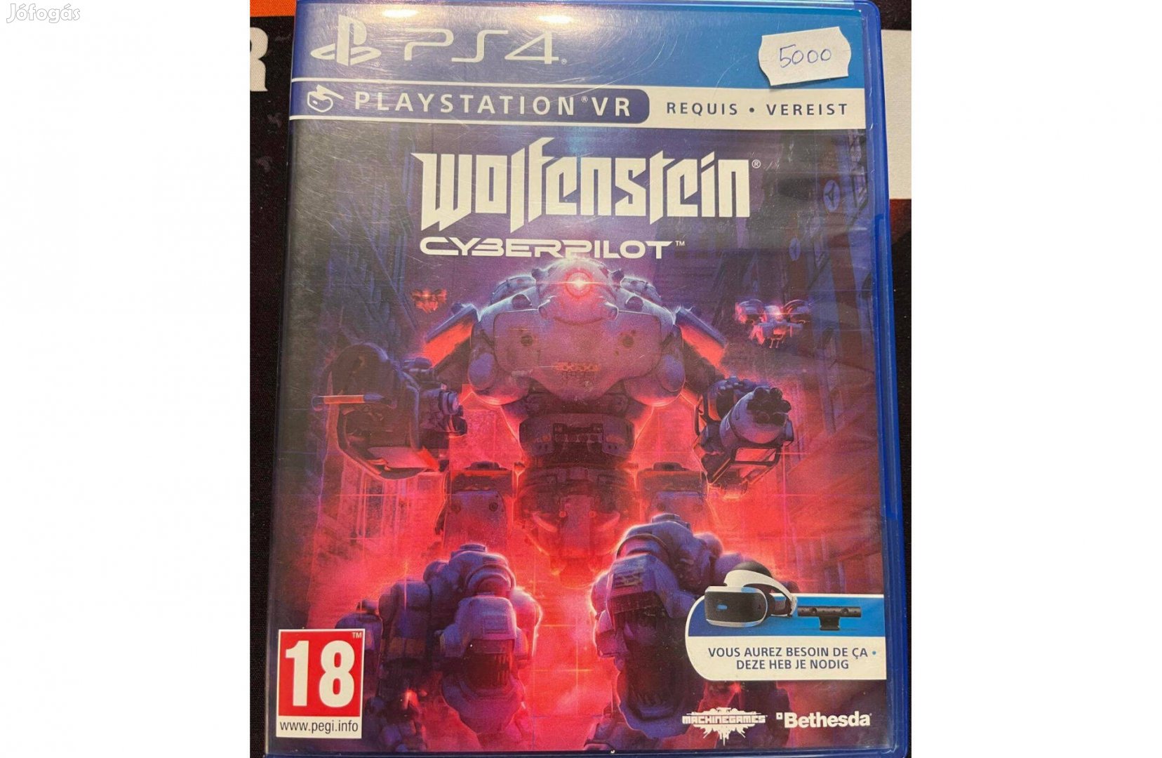 Wolfenstein Cyberpilot VR PS4 játék