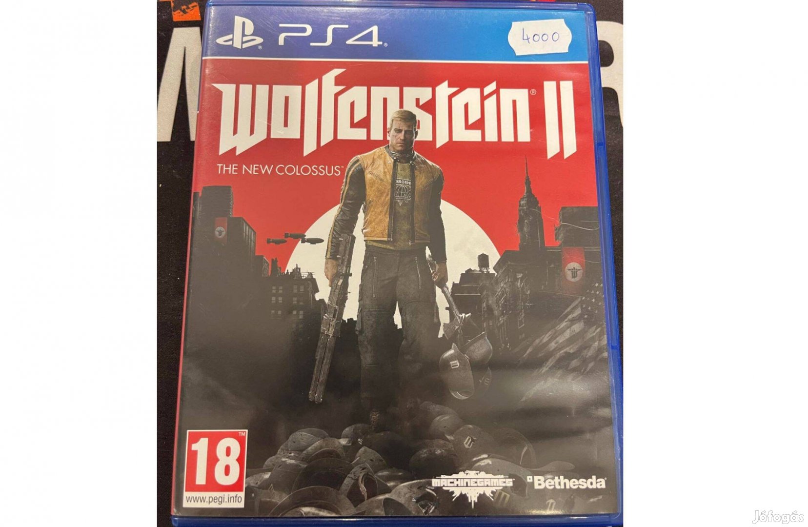 Wolfenstein II The New Colossus PS4 játék