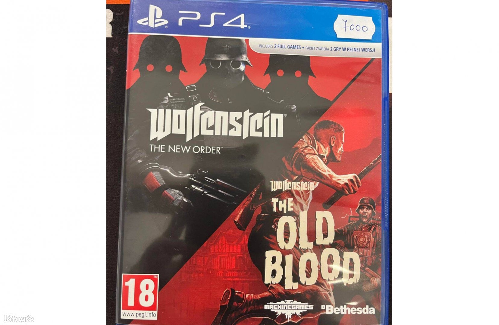 Wolfenstein The New Order és The Old Blood játékok