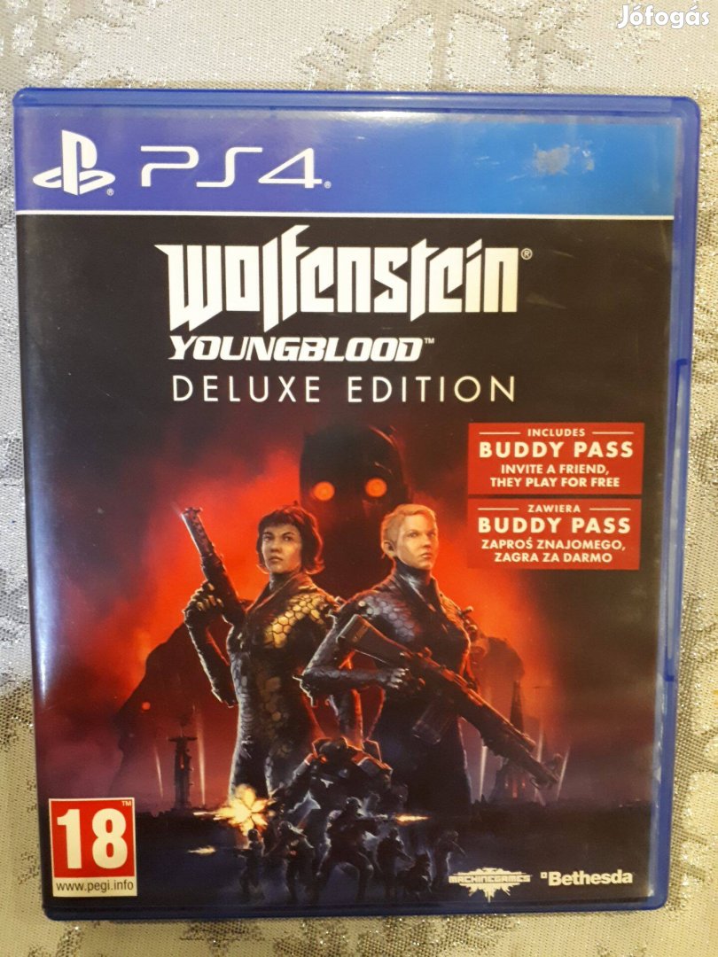 Wolfenstein Youngblood ps4-PS5 játék eladó-csere "