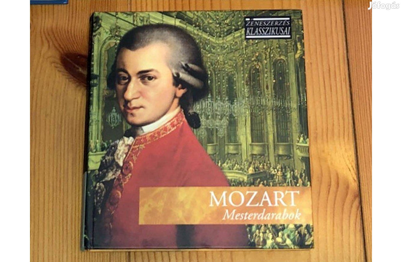 Wolfgang Amadeus Mozart új klasszikus CD - zenei életrajz könyv