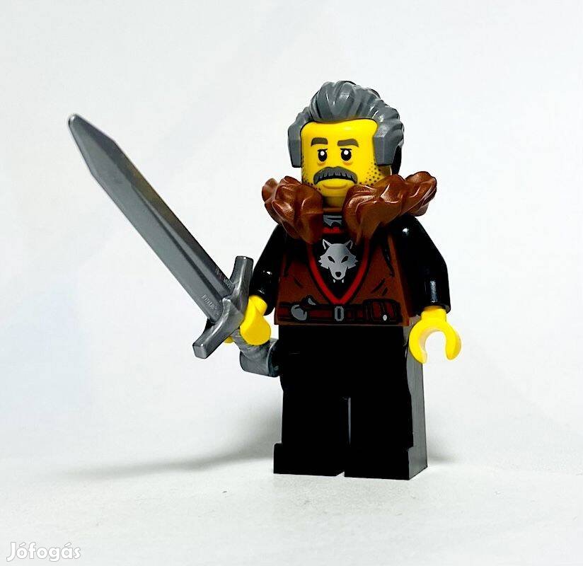 Wolfpack bandavezér Eredeti LEGO egyedi minifigura - Castle - Új