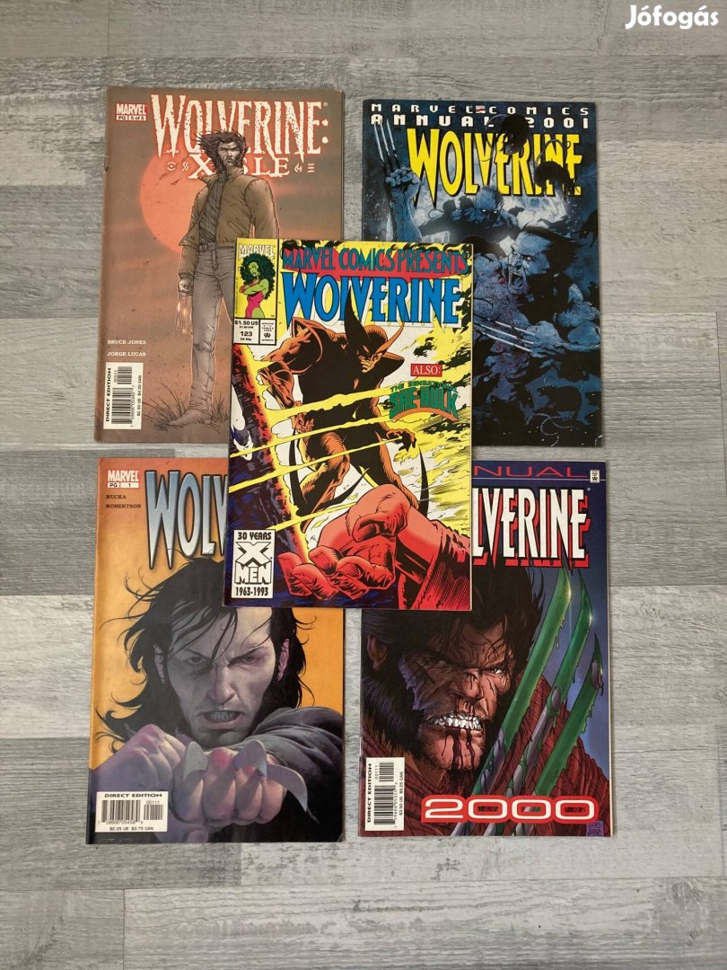 Wolverine Képregények (1993-2003) Angol