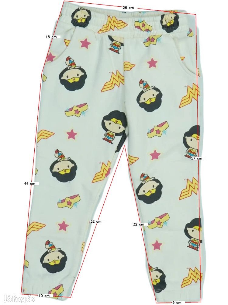 Wonder Woman Új (címke nélküli) Lány Melegítőnadrág (Méret: 104)
