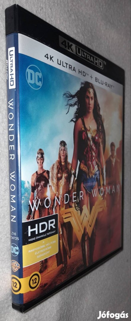 Wonder Woman csak a 2D Blu-ray Nincs Benne A 4K Lemez