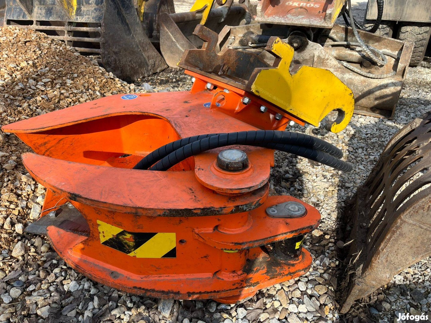 Woodcracker Hidraulikus favágó olló kotrógépre