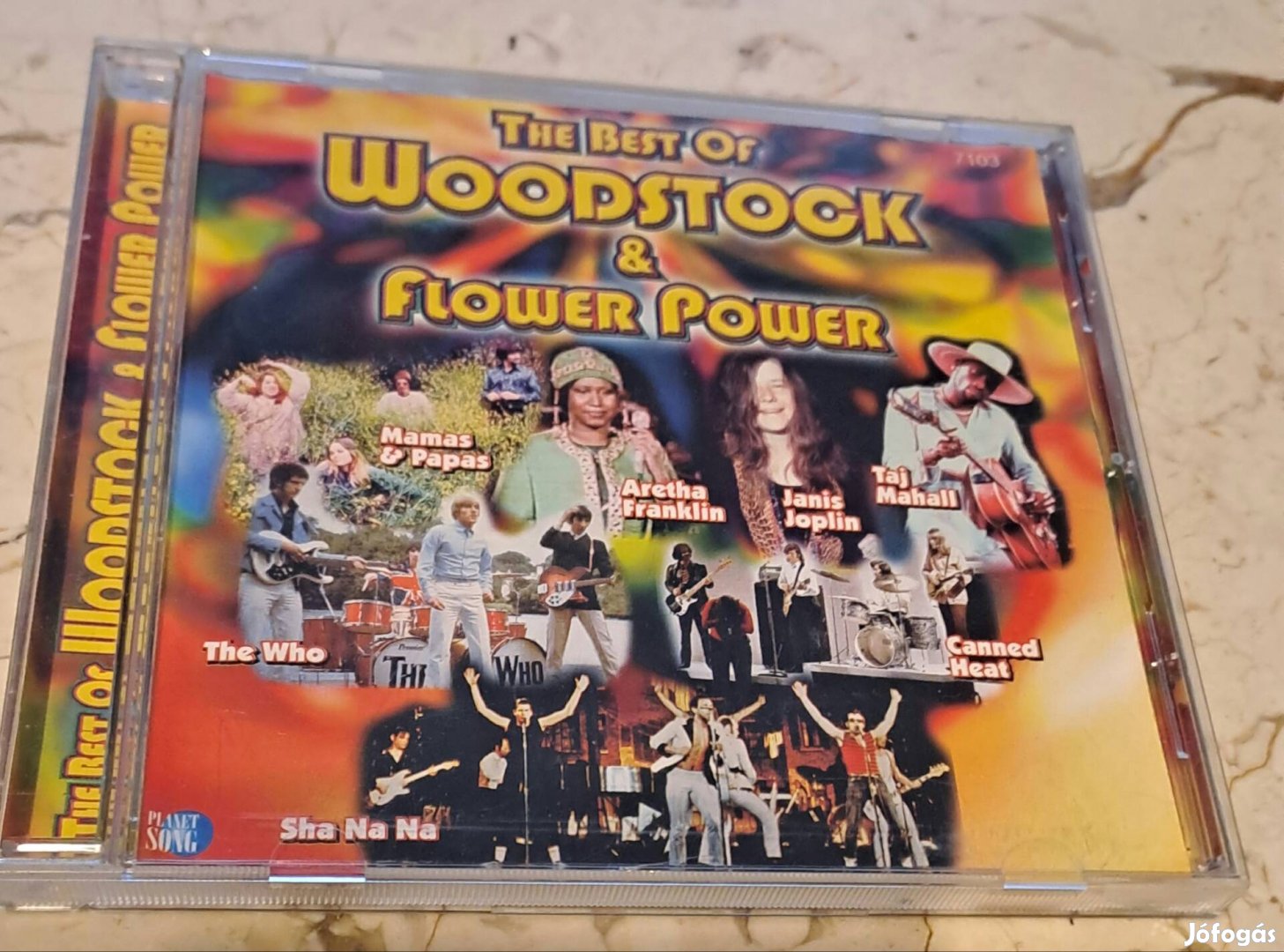 Woodstock Flower Power best of cd újszerű állapotban.