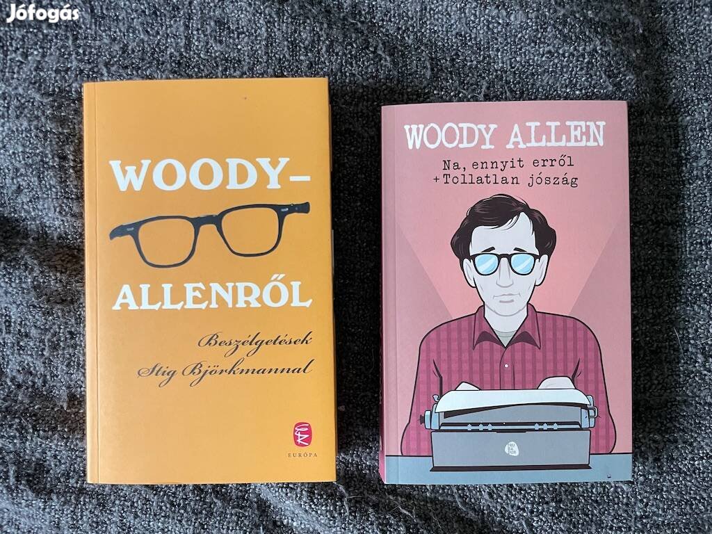 Woody Allen könyvek, újszerű állapotban