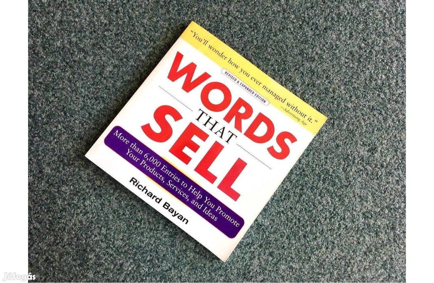 Words that Sell könyv (Richard Bayan)
