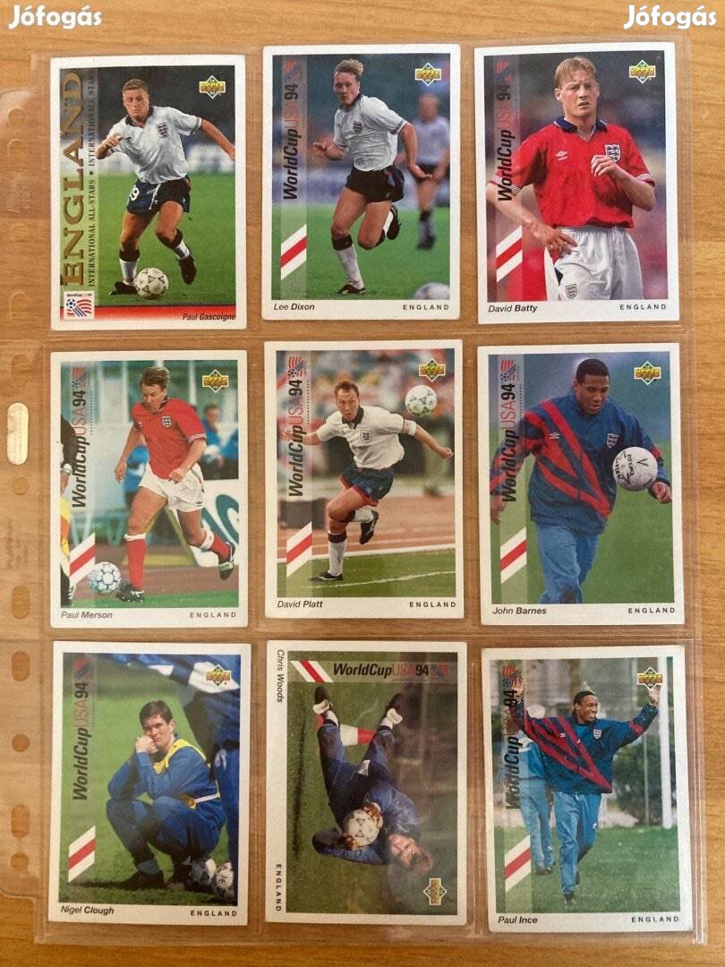 World Cup USA94 Upper deck focis kártya