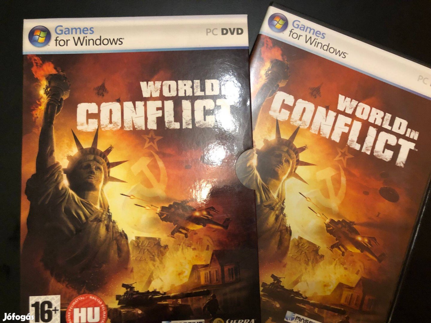 World In Conflict PC játék (feknis kiadás, 2 lemezes)