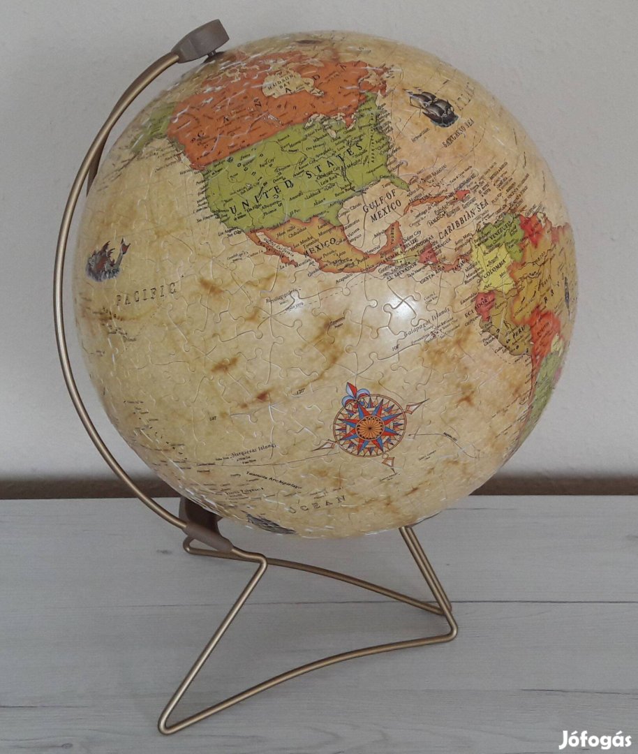 World Map Globe 960 db-os Puzzleball