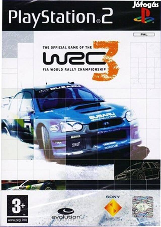 World Rally Championship 3 PS2 játék