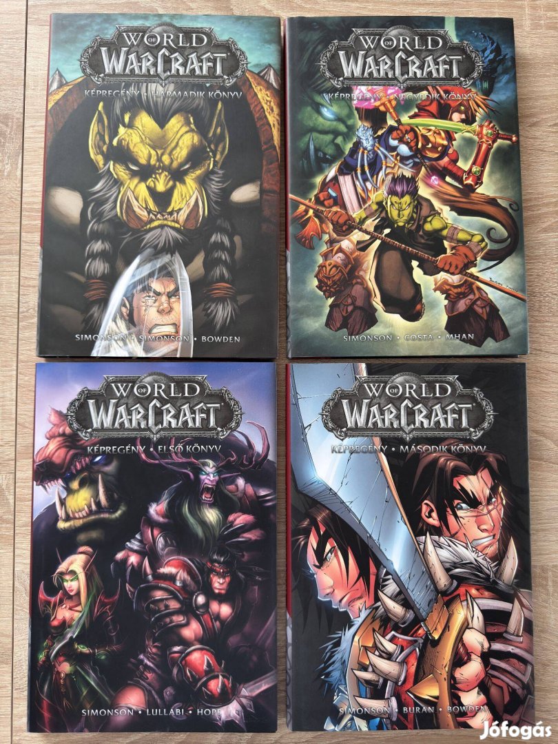 World of Warcraft 1-4. könyv (képregény)