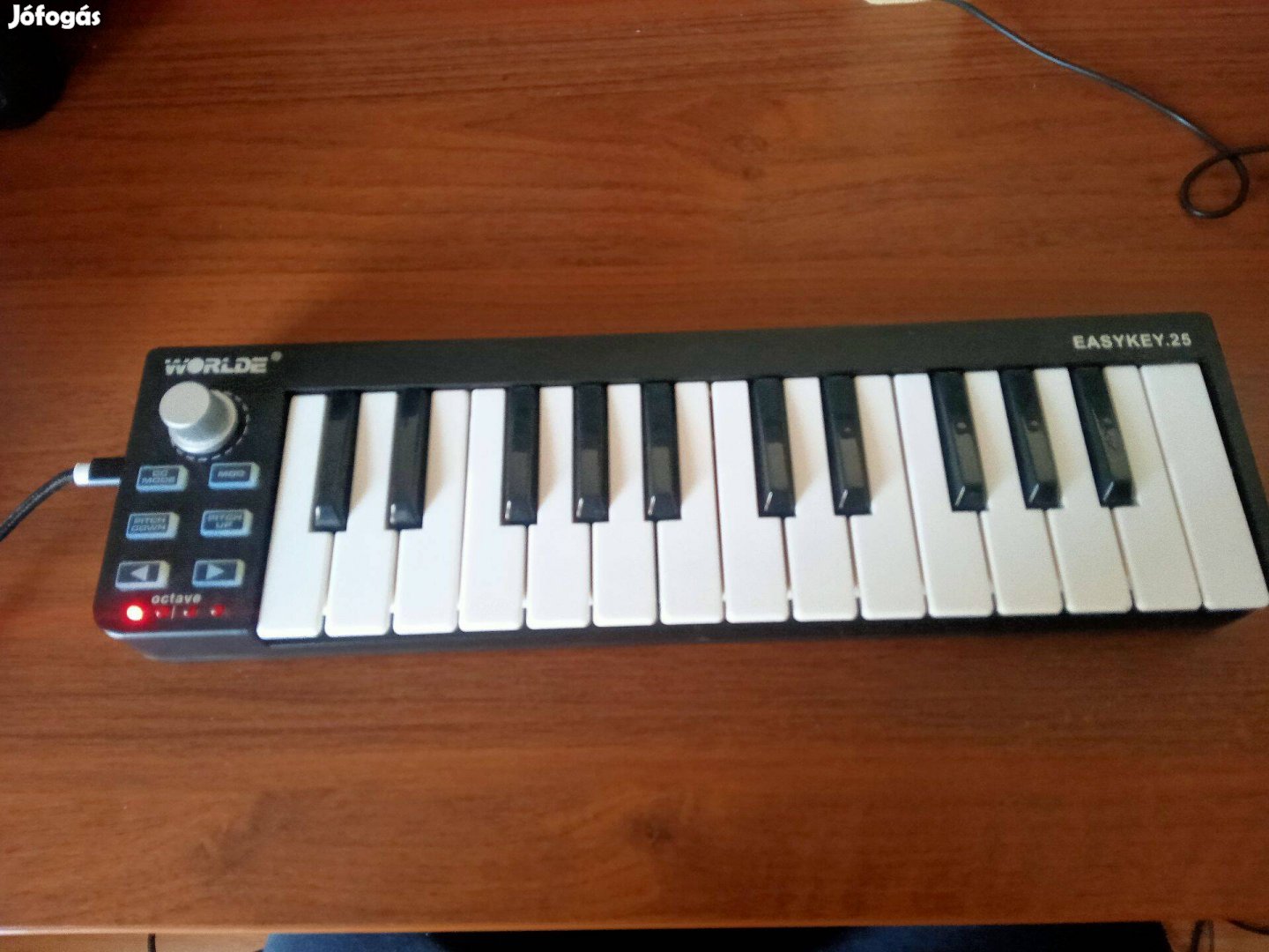 Worlde Easykey 25 USB MIDI vezérlő billentyűzet