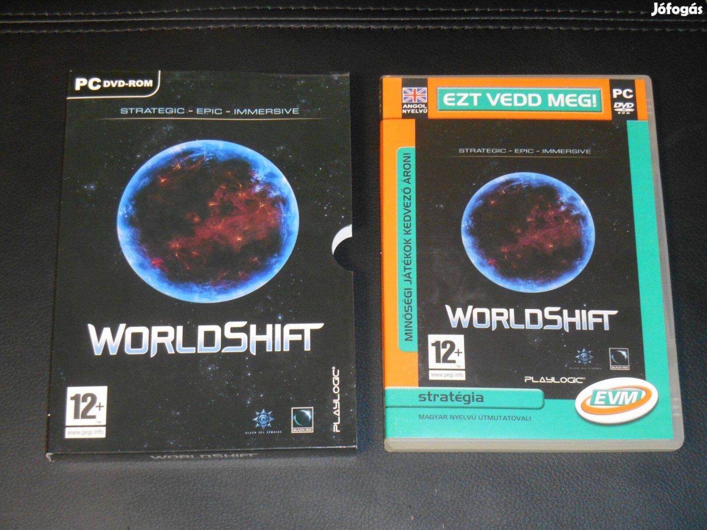 Worldshift / World Shift Számítógépes PC játék Ritka!