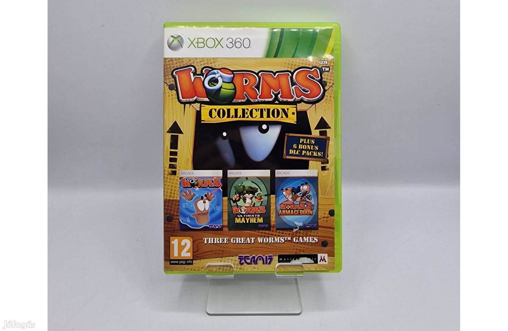 Worms Collection - Xbox 360 játék, használt