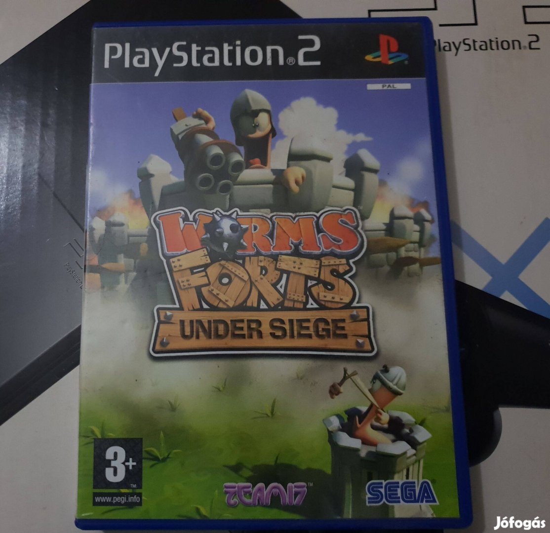 Worms Forts Under Siege Playstation 2 eredeti lemez eladó