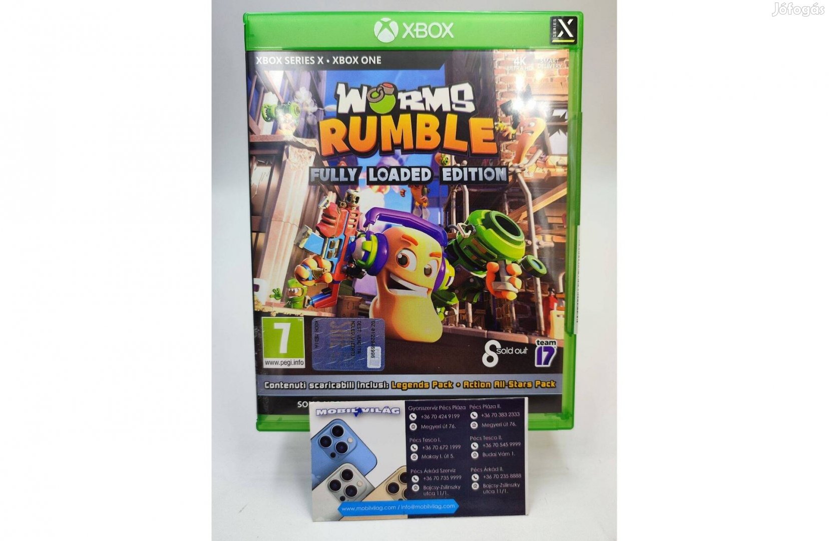 Worms Rumble Fully Loaded Edition Series X/One Garanciával #konzl1931