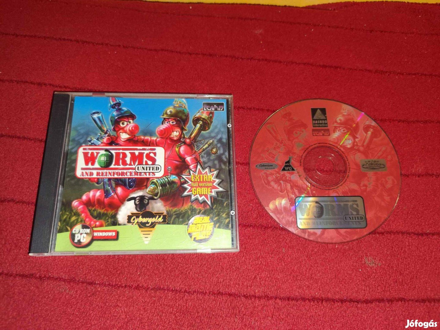 Worms United and Reinforcements PC CD
