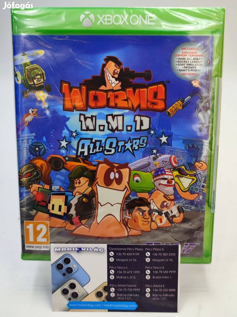 Worms W.M.D. All Stars Xbox One Garanciával #konzl1914