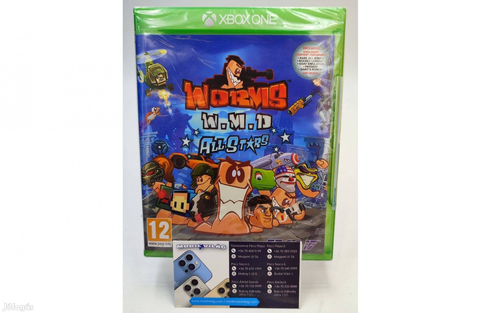 Worms W.M.D. All Stars Xbox One Garanciával #konzl1914