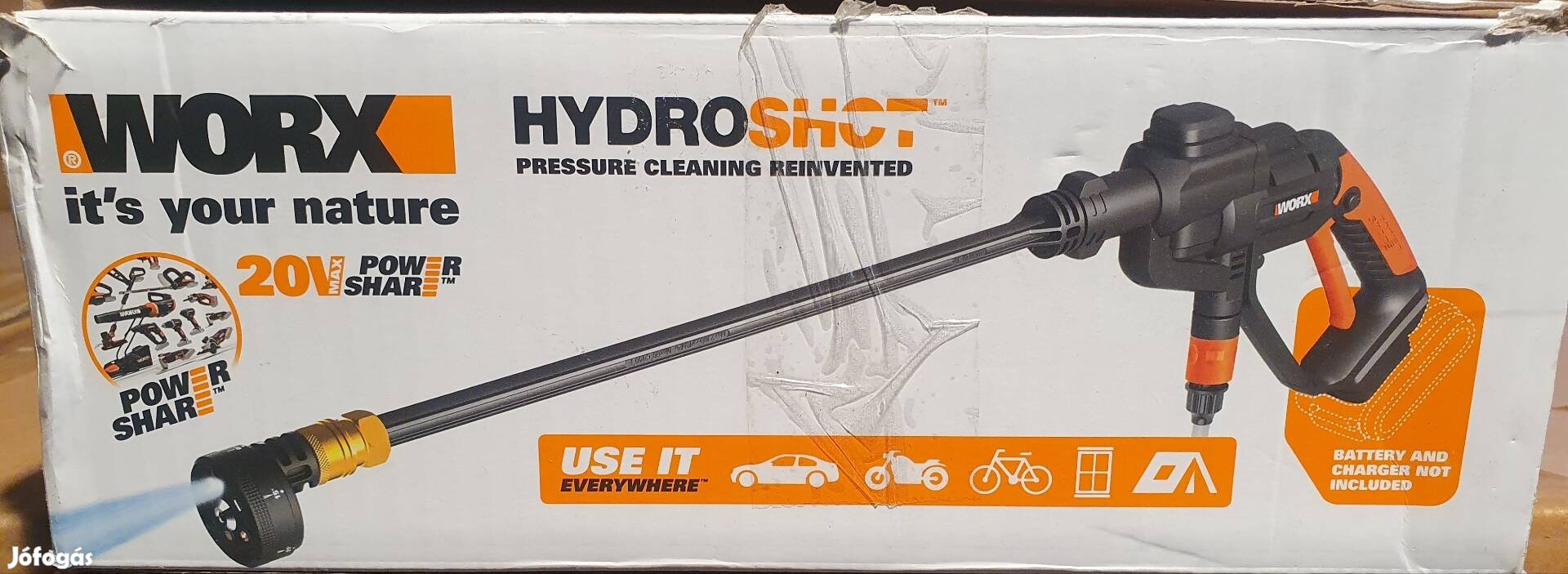 Worx Hydroshot WG620E magasnyomású mosó 