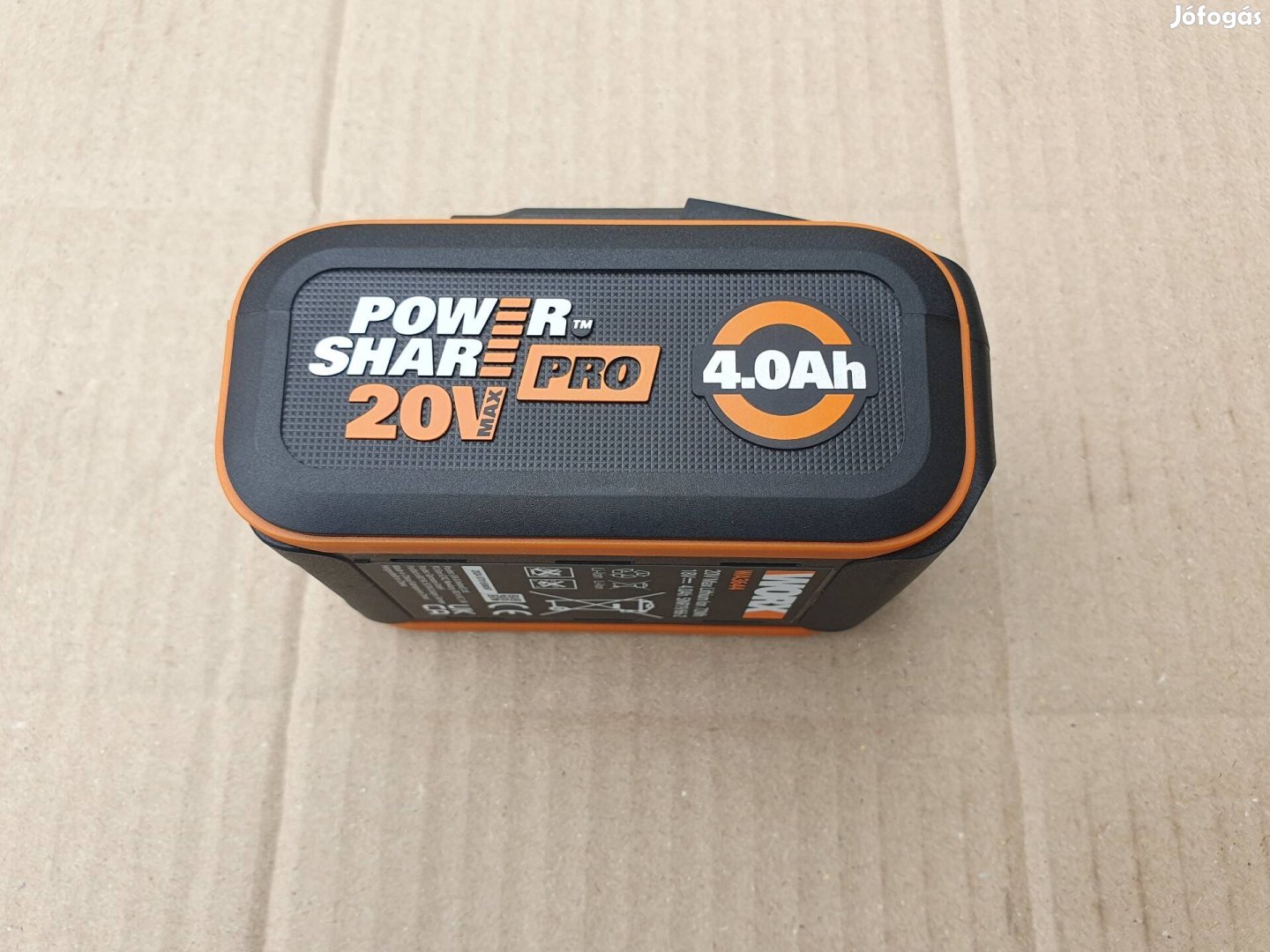 Worx WA3644 20 V 4,0 Ah Li-Ion akkumulátor