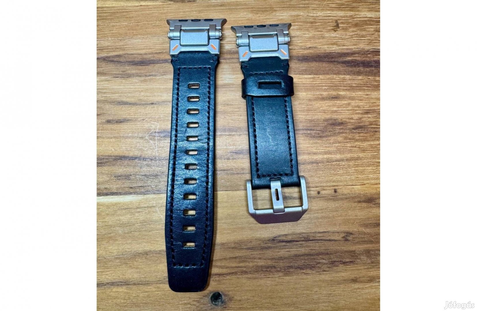 Wovband Apple Watch Ultra fém-bőr szíj harmadáron