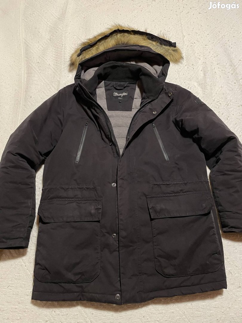 Wrangler Parka kabát "L" fekete