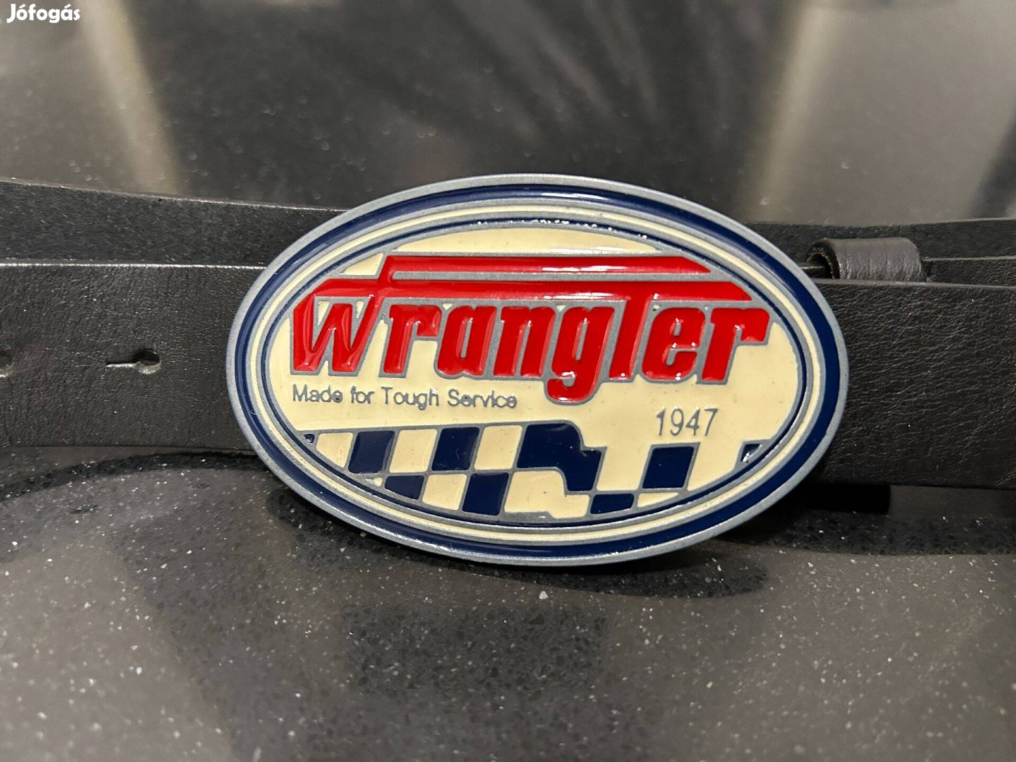 Wrangler férfi bőr öv 100cm