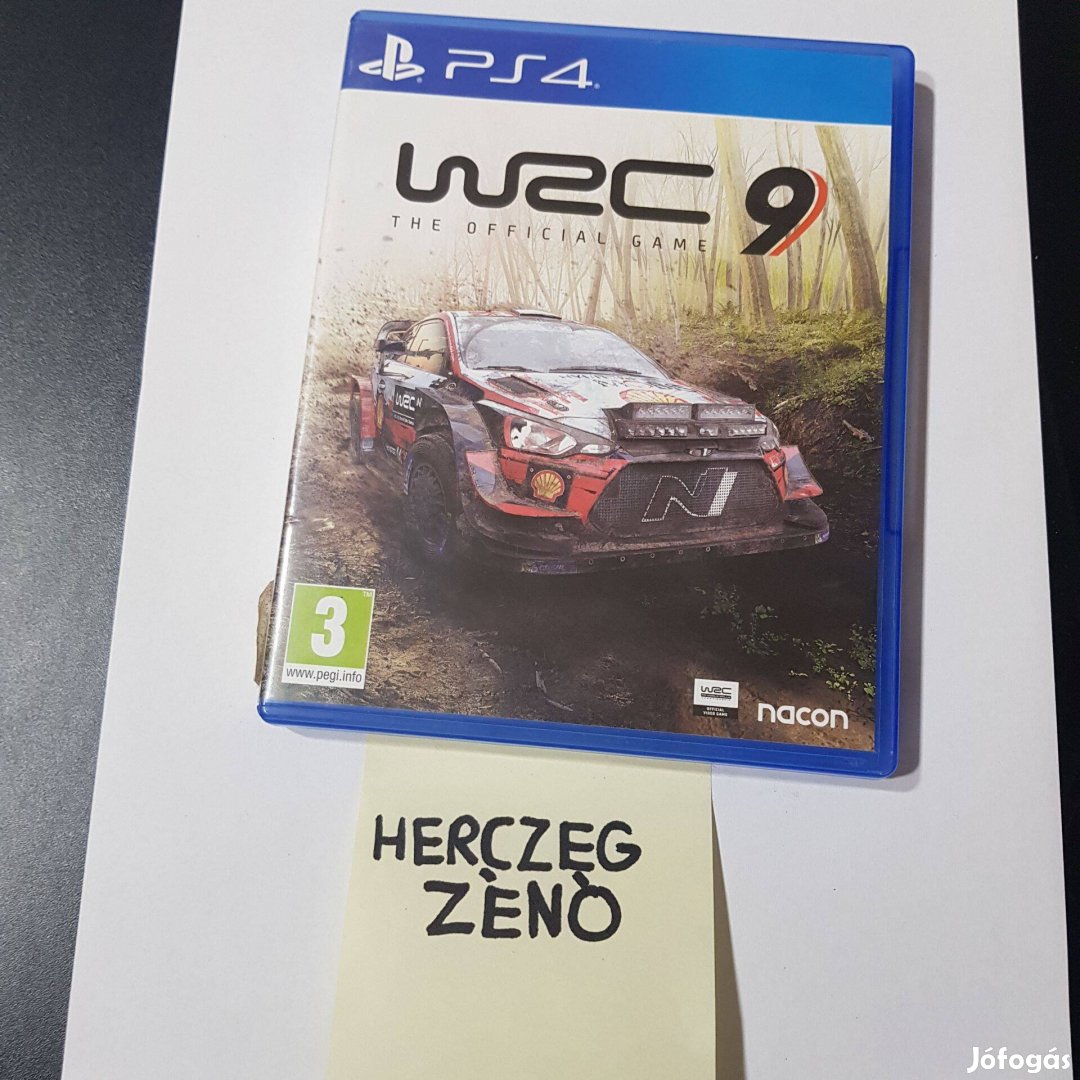 Wrc 9 ps4 játék