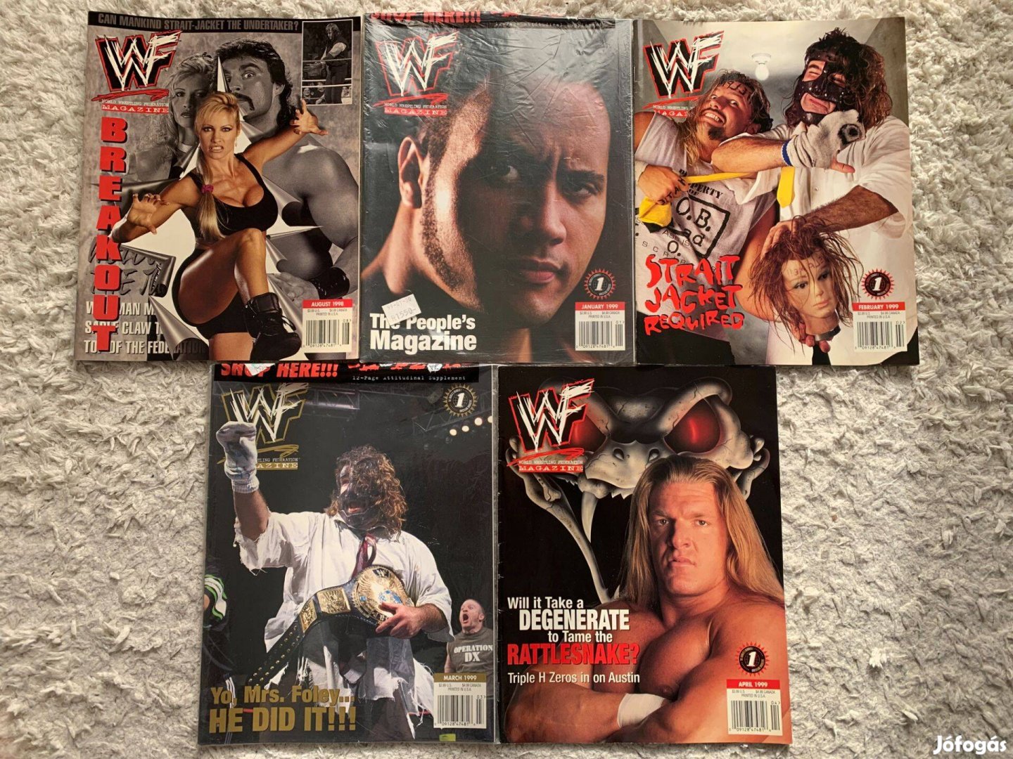 Wrestling magazinok eladók