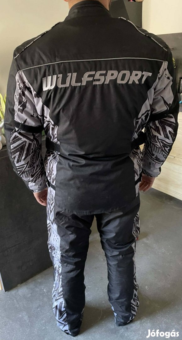 Wulf sport motoros kabát nadrággal