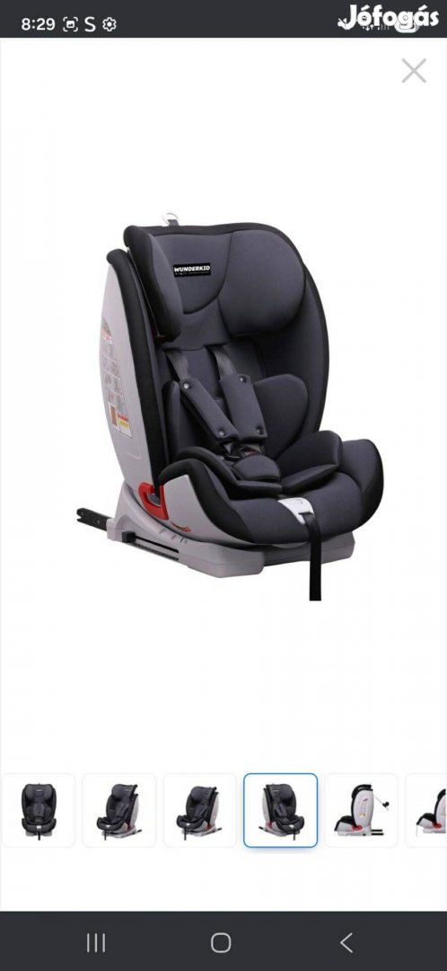Wunderkid Rio autós gyerekülés 9-36 kg isofix