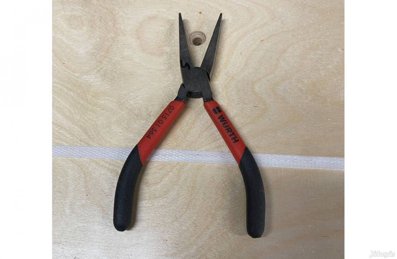 Würth 160mm-es lapos pofájú fogó