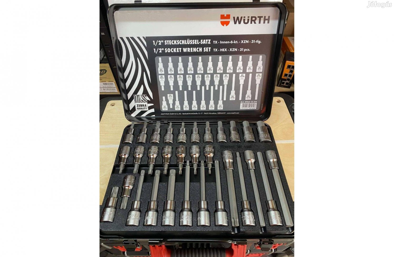 Würth 31db-os Torx/ imbusz dugókulcskészlet