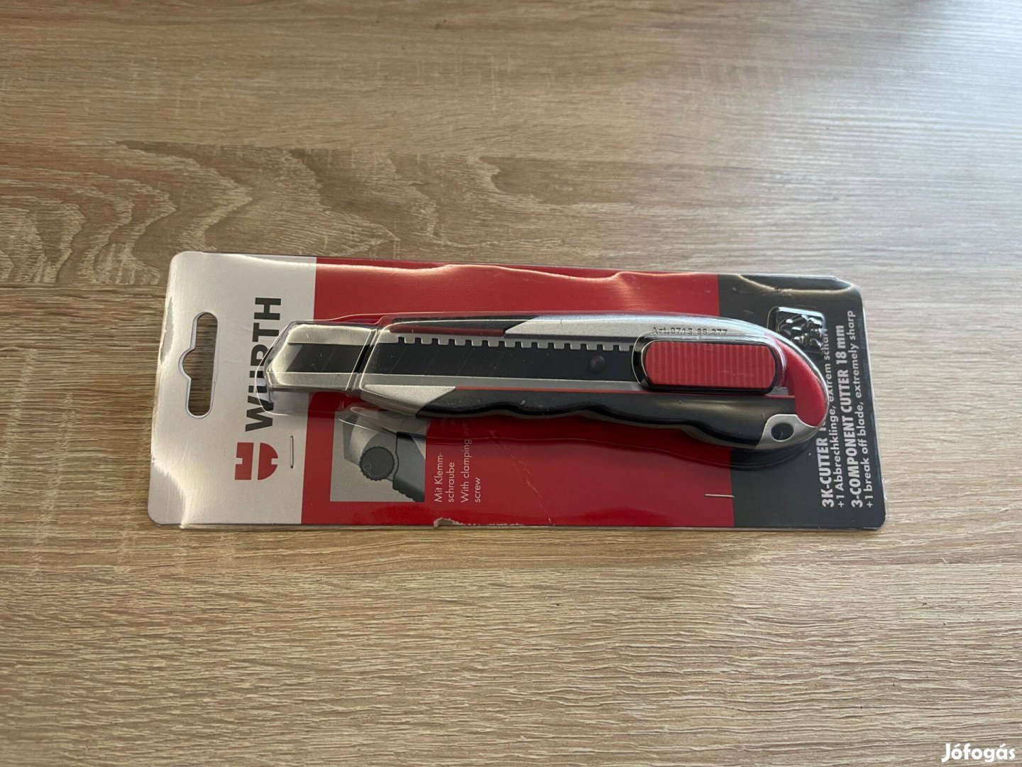 Würth 3K markolatú 18mm Szike snitzer
