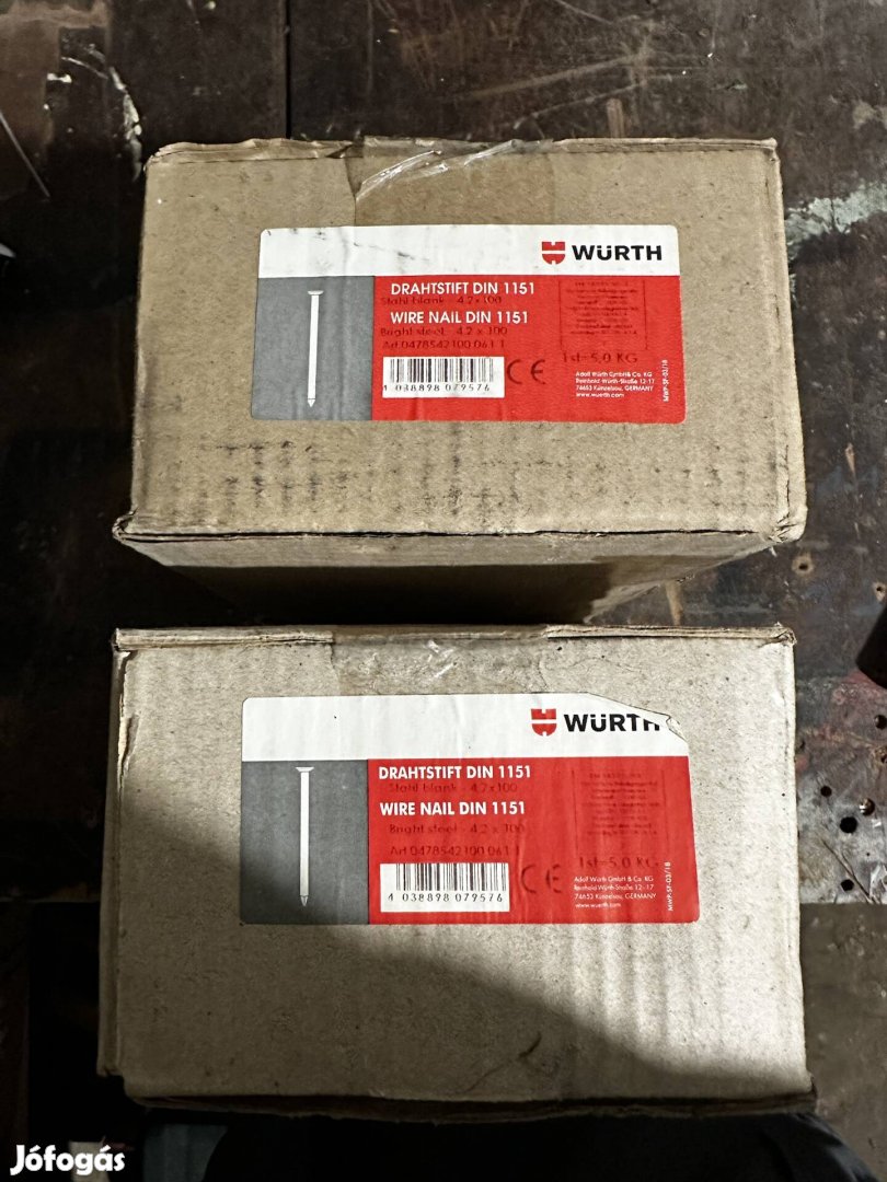 Würth 4,2x100 szeg 10kg