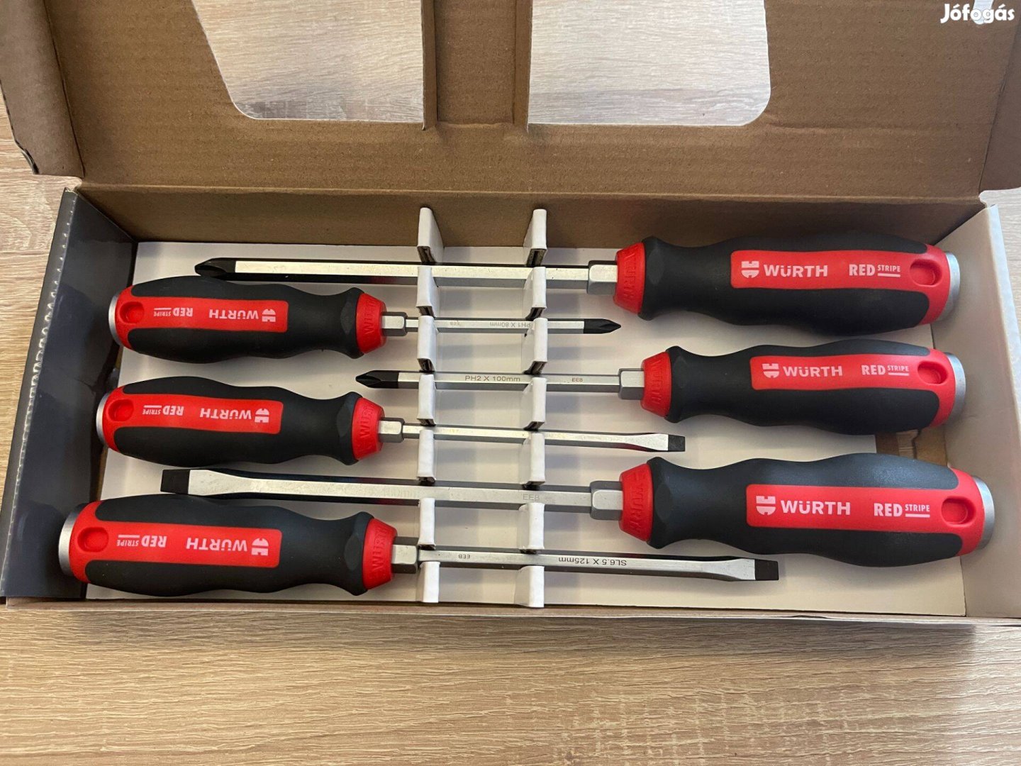 Würth 6 részes PHSL Üthető Csavarhúzó készlet Hex szögletes