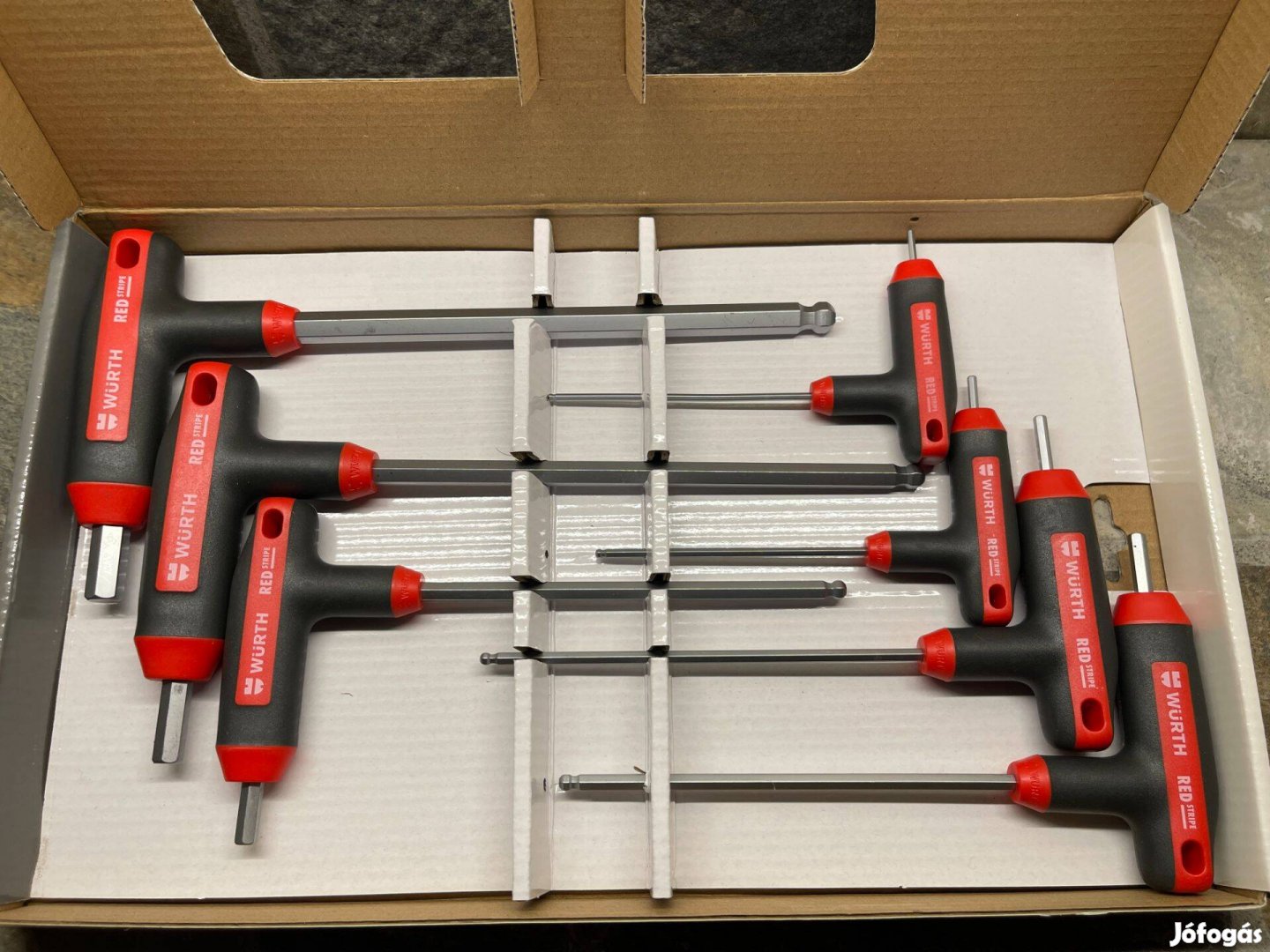 Würth 7 részes T-nyelű imbuszkulcs imbusz készlet
