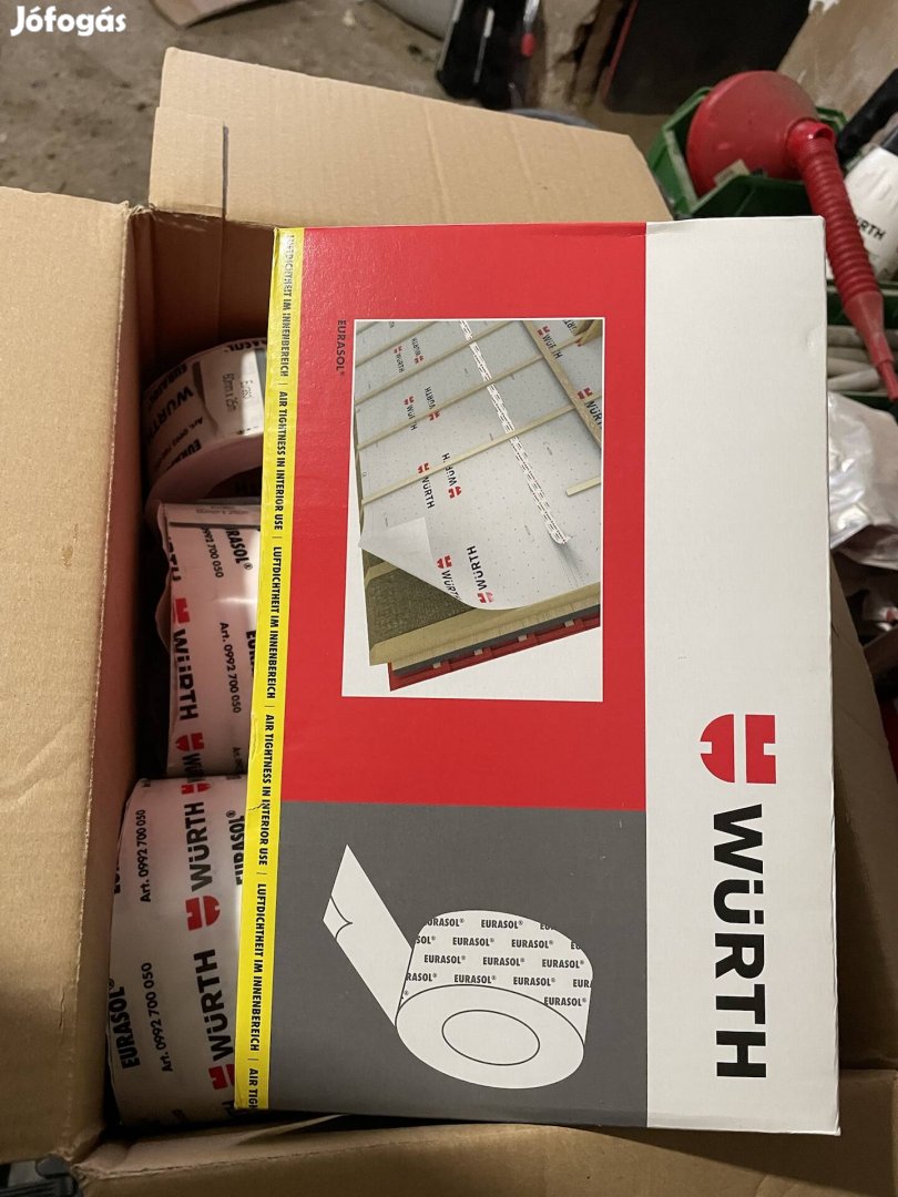 Würth Eurasol  tömítő ragasztószalag tető fóliához párazáróhoz