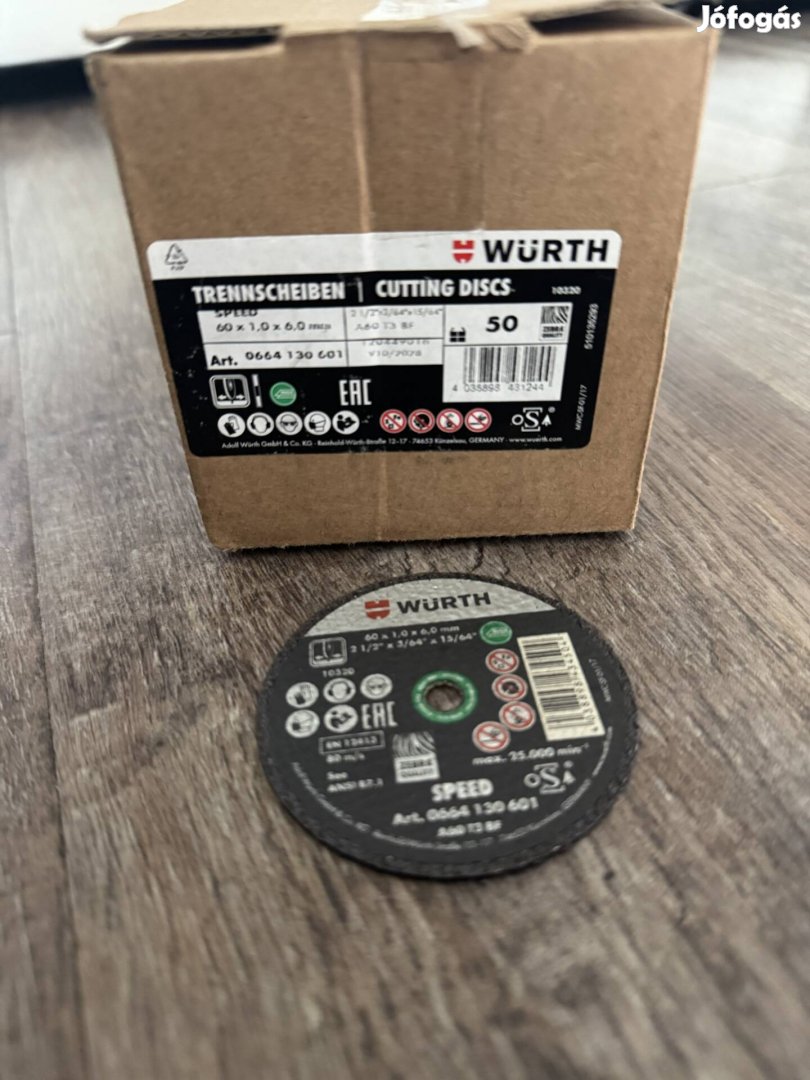 Würth Mini Vágókorong 60 mm