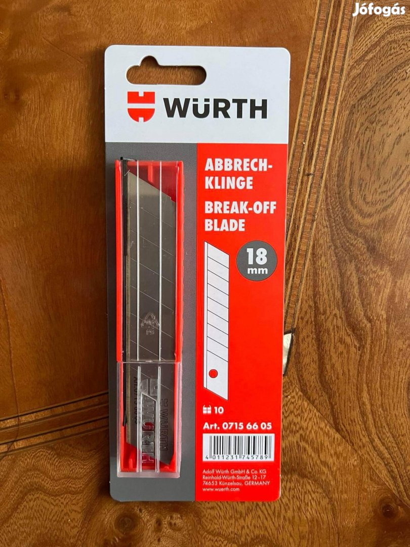 Würth Sniccer penge 