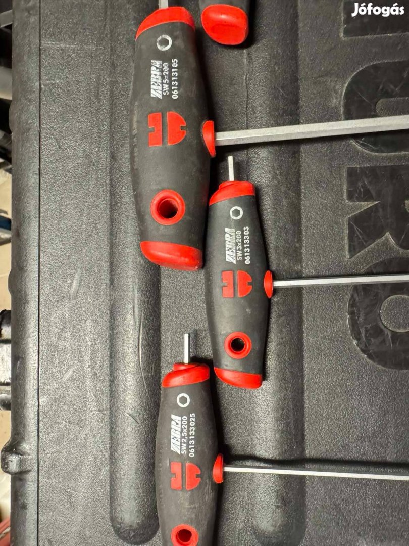 Würth Zebrat-nyelű imbuszkulcs készlet 5 részes