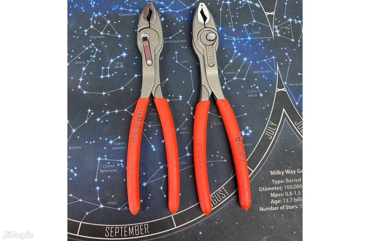 Würth, Knipex egyenespofájú fogó 200mm