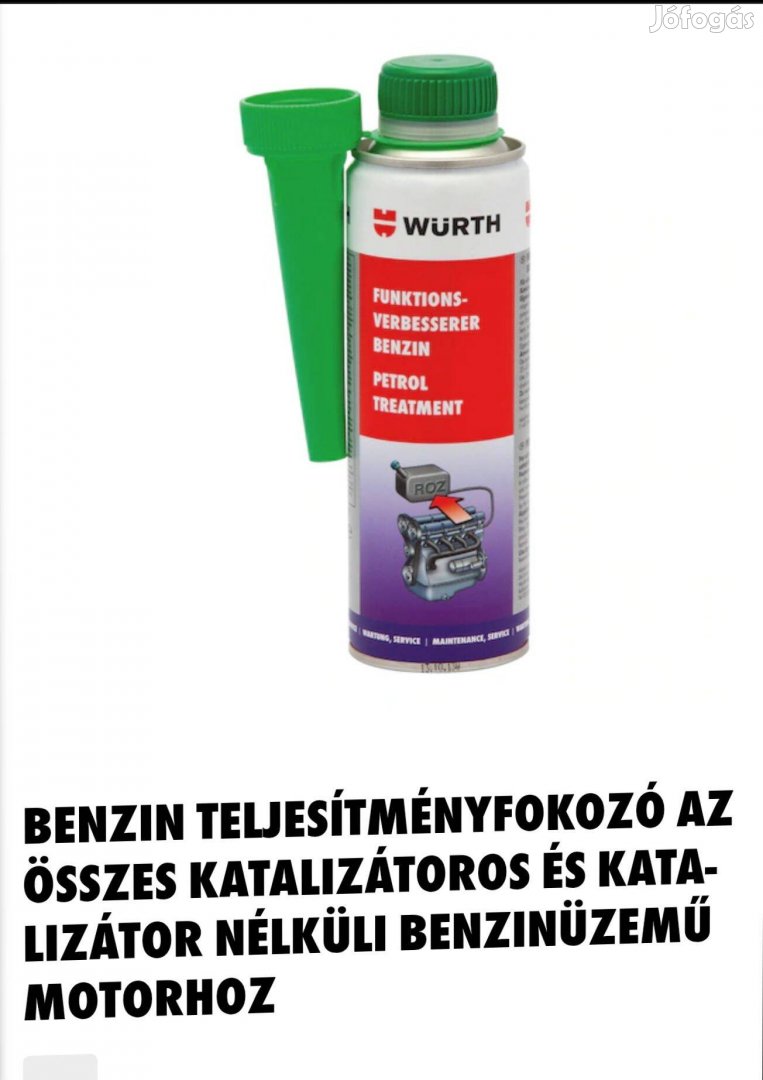 Wurth benzin adalékanyag