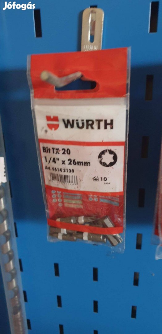 Würth bit, TX20, 26mm, 1/4"